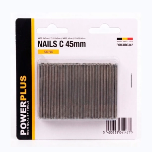 clous c 45 mm, couronne 2,8 mm, 500 unités, blister