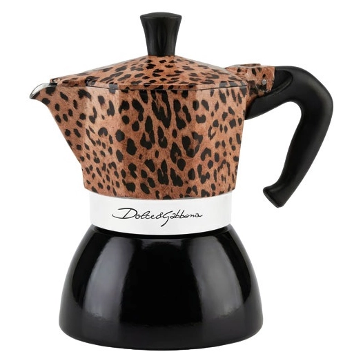 moka ind. 4cups d&g - leopard - bialetti france sarl