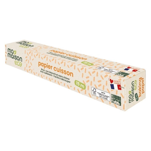 papier cuisson 30 cm x 15 m - comptoir des lys