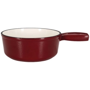 poelon fonte rouge 22cm - nouvel ltd