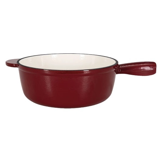 poelon fonte rouge 24cm - nouvel ltd