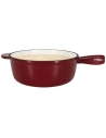 poelon fonte rouge 24cm - nouvel ltd