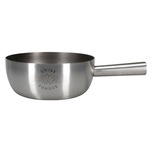 poelon fondue inox titane 22cm 2l swiss - nouvel ltd