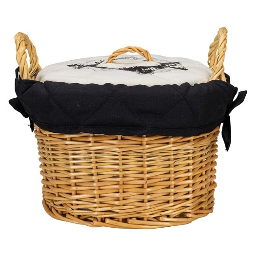 panier pomme de terre alpfest osier rond 23,5x23,5x19cm - nouvel ltd