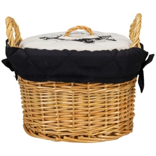 panier pomme de terre alpfest osier rond 23,5x23,5x19cm - nouvel ltd