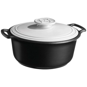 cocotte 4l ã¸ 24 cm craie 4 ã  6 pers - emile henry emile and co