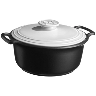 cocotte 5.5l ã¸ 26 cm craie 6 ã  8 pers. - emile henry emile and co