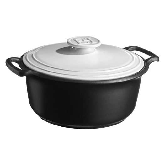 cocotte 7lâ€“ ã¸ 29 cm craie 8 ã  10 pers. - emile henry emile and co