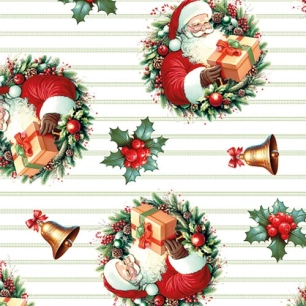 sachet cadeau noã«l 186x35cm - papeteries du poitou