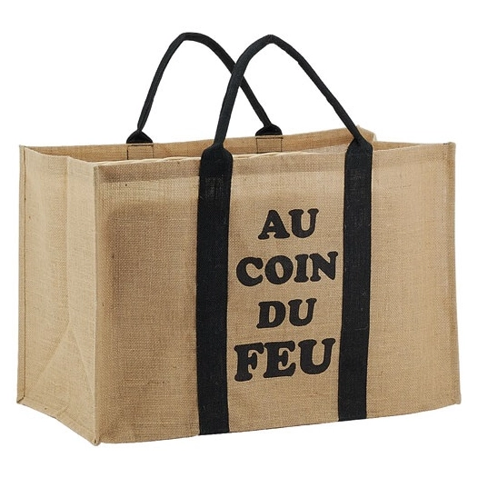 sac buches jute au coin du feu - aubry gaspard vannerie nouvelle