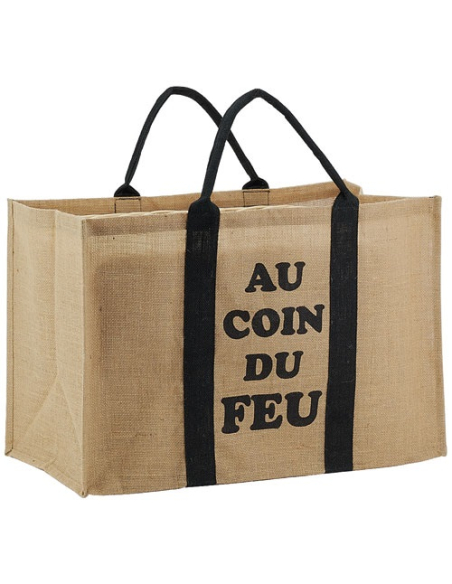 sac buches jute au coin du feu - aubry gaspard vannerie nouvelle