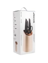 bloc acacia studio beige 4 couteaux+ciseaux maitre - arcos hermanos sa