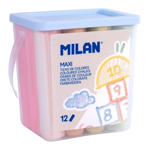 craies maxi, 12 unités, pot