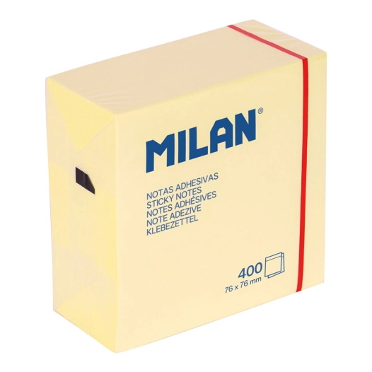 bloc de 400 notes adhésives 76 x 76 mm