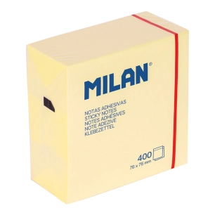 bloc de 400 notes adhésives 76 x 76 mm