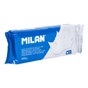 pâte à modeler autodurcissante 500 g, blanche