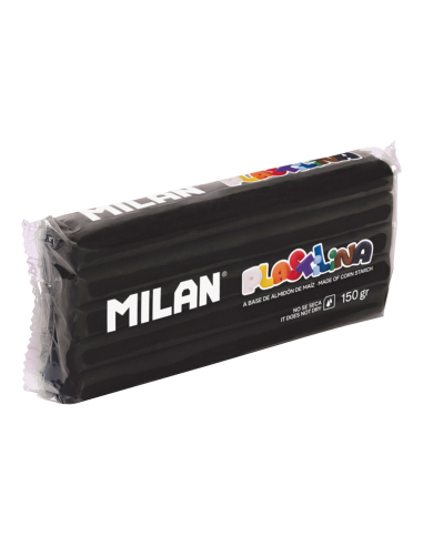 pâte à modeler sans gluten 150 g, couleur noir