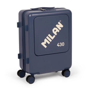valise cabine rigide, bleu marine, 50 l, 40 x 23 x 55 cm