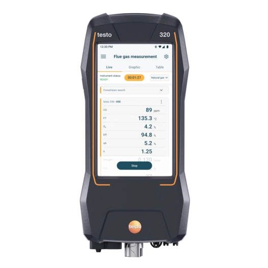 testo 320 initial, co 5