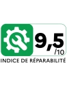 aspi balai 2en1 x-clean10 sans fil rech 18,5v auton 50min aspire et nettoie a l'eau ecran led rouleau recurant et roulea - gpe s