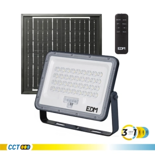 projecteur solaire led 3cct 50 w 800 lm