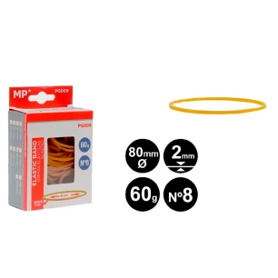 élastiques n° 8, ø80 x 2 mm, 60 g, blister