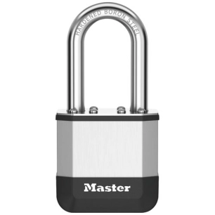 cadenas lamine elite 45 mm anse longue de 38 mm en acier - master lock europe