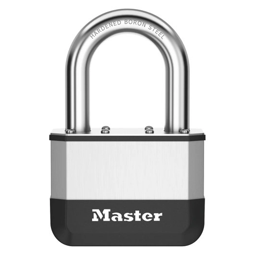 cadenas lamine elite 67 mm anse longue de 38 mm en acier - master lock europe