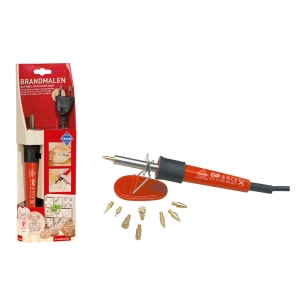kit de pyrogravure avec 9 pointes, 30 w