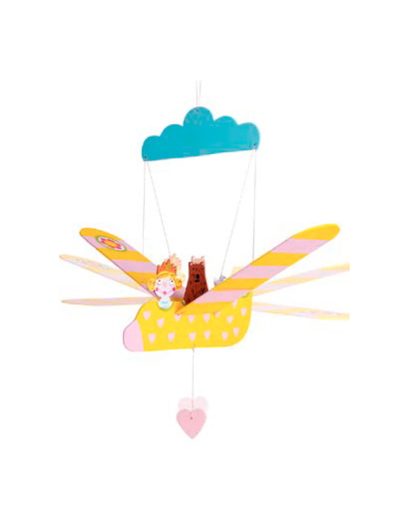 gabarit de marqueterie princesse en avionnette, 2 planches a4