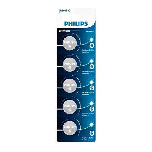 pile lithium cr2016 3 v, 5 unités, blister