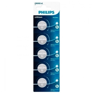 pile lithium cr2032 3 v, 5 unités, blister