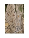 torchon lin les fromages naturel 45x70 - sde ld