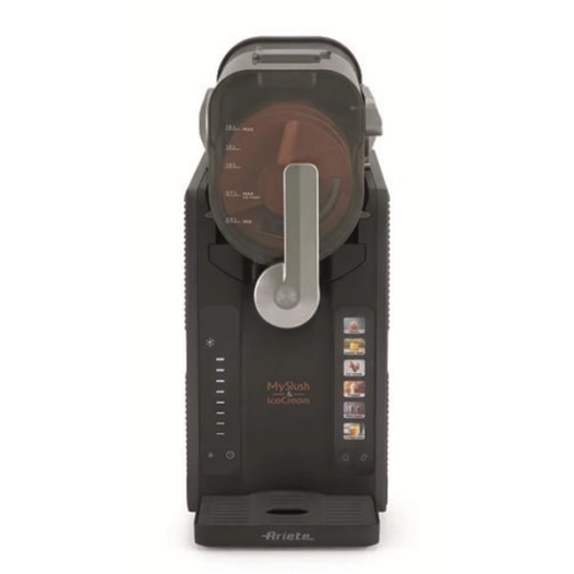 machine a glace self service compresseur 200w 2,6l max 1,6l granite 700ml glace 6prog granites jus froids coktails glace - arb -