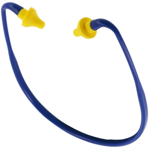 bouchons d'oreille en polyurethane avecarceau. snr: 21db.