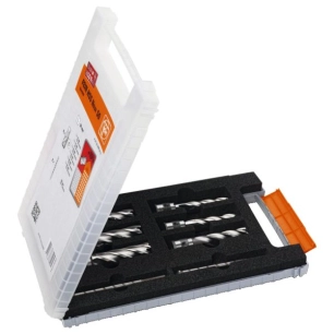 coffret 6 fraises a carotter hss nova weldon 3/4' ø12/14/16/18/20/22 x 25mm + 2 ejecteurs
