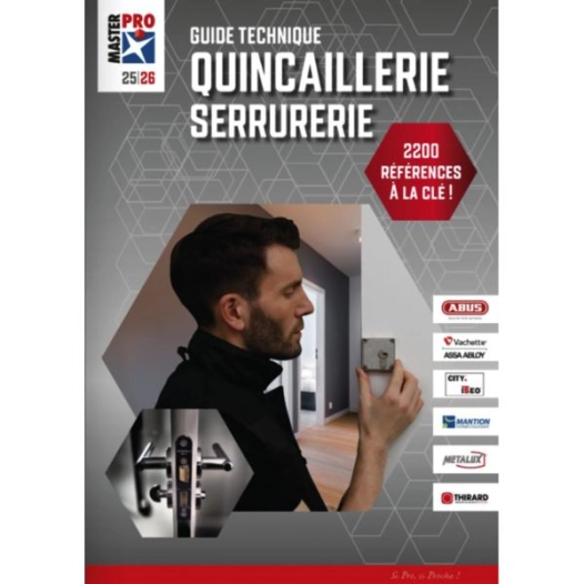 guide techniquequincaillerie serrurerie 2025/26