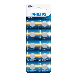 pile alcaline lr44, 1,5v, a76 ag13 g13 357 lr1154, 10 unités, blister
