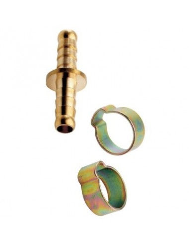 Jonction Double Tuyau Mecafer Connexion rapide tuyau 8x10mm - Mecafer