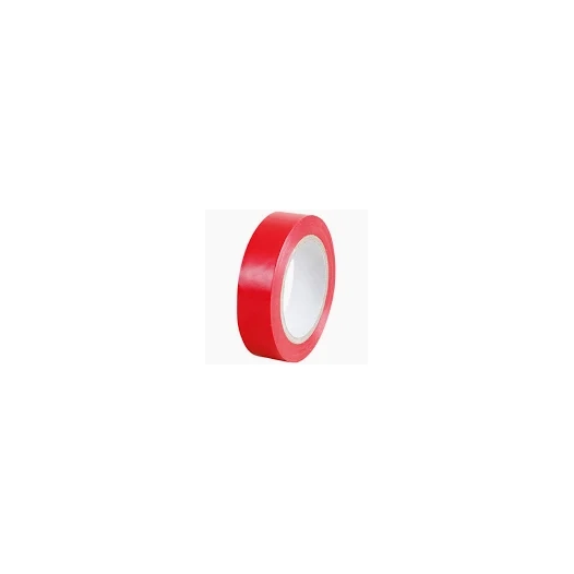 Ruban adhesif pvc électricien - 1 ruban rouge10 m x 15 mm