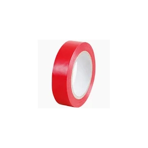 Ruban adhesif pvc électricien - 1 ruban rouge10 m x 15 mm