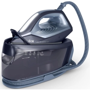 centrale vapeur - 2400 w - 6,8 bar - 130 g/min - boost 440 g/min - 1,7 l - bleu foncã© - gpe seb france - calor