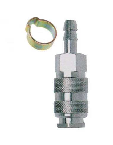 Coupleur universel cannelé tuyau 8 x 13 pneumatique - MECAFER