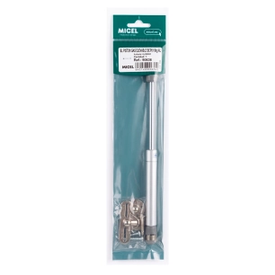 vérin à gaz de levage, modèle bcp01, en aluminium, charge maximale 12 kg, blister