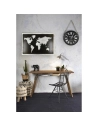 horloge metal noir d46 - aubry gaspard ld