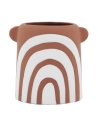 vase ceramique droit terra h18 - aubry gaspard ld