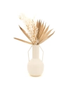 vase metal beige h20 - aubry gaspard ld