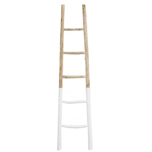 echelle bois nat+blanc - aubry gaspard ld