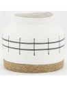 s/4 cache pots jonc nat+blanc - aubry gaspard ld