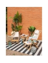 chaise relax bambou naturel - aubry gaspard ld